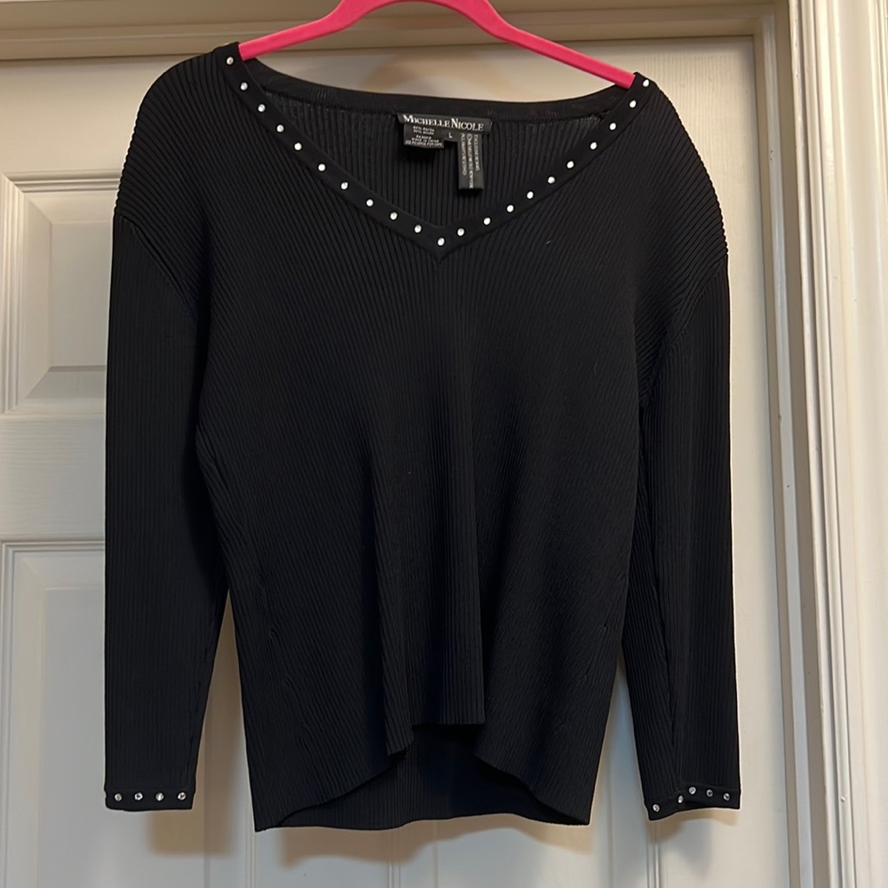 Michelle Nicole Embellished Top